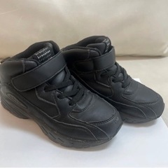 branshes ハイカットスニーカー　黒　19cmの画像