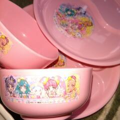 お値引　プリキュアバッグ　食器類 キティちゃん　6点セットの画像