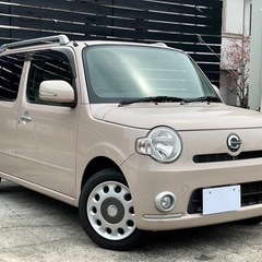 最安値★車検満タン★ダイハツミラココア＋X★ルーフレールTVナビホイールキャップの画像