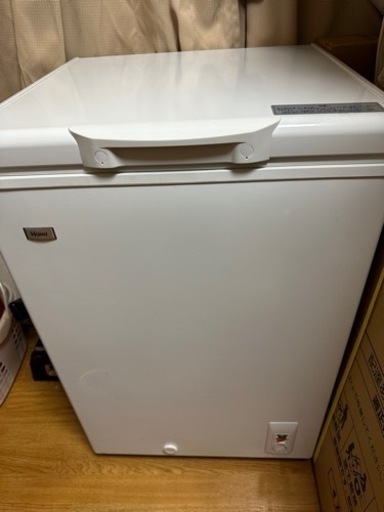 【急募】2020年製　ハイアール 103L チェストタイプ 冷凍庫