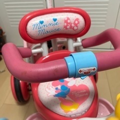 【無料】三輪車(ミニーマウス)の画像