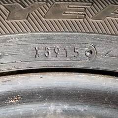 175/65R14 82Q スタットレスタイヤ ホイル付きの画像