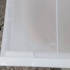 無印良品 衣装ケース 破損部分ありの画像