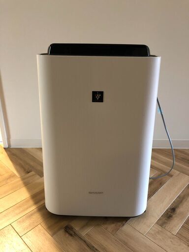 シャープ 加湿 空気清浄機 プラズマクラスター 7000 スタンダード 13畳 / 空気清浄 23畳 花粉 ホワイト KC-G50-W