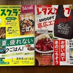 レタスクラブ4冊＋付録冊子6冊セットの画像