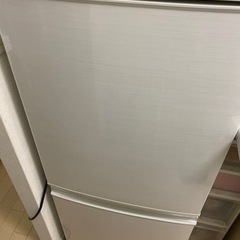 SHARP SJ-D14C-W 冷蔵庫
