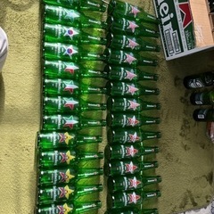 ハイネッケン　開き瓶　
