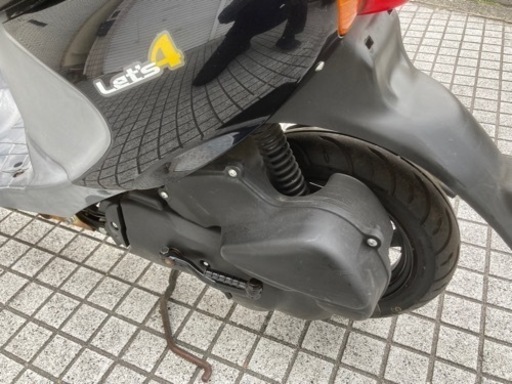【レッツ4】CA45A スズキ製　小さく軽い❗️女性にも乗りやすい　若林自転車　唐崎店　SALE中❗️