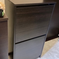 シューズ収納　IKEA 薄型　スリム　キャビネット　定価6.999円の画像