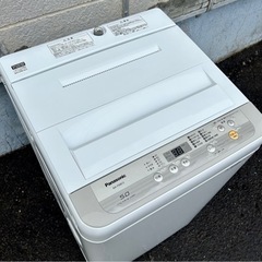札幌市内配送無料 美品 18年製 Panasonic パナソニック 5kg 全自動洗濯機 NA-F50B12