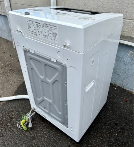札幌市内配送無料 18年製 Hisence ハイセンス 5.5kg 全自動洗濯機 HW-T55C