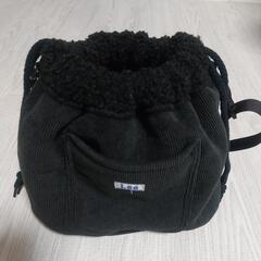 美品　Lee　earthmusic&ecologyコラボ  3way　ボア　巾着バッグ　ショルダーありの画像