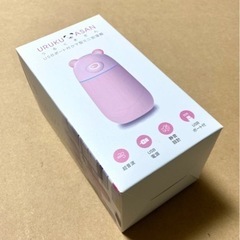 URUKUMASAN うるくまさん USBポート付クマ型ミニ加湿器 超音波 ピンクの画像