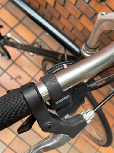クロス・ロード　バイク　自転車　鍵付き