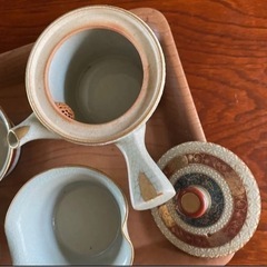平安清水　茶器セット　昭和レトロの画像
