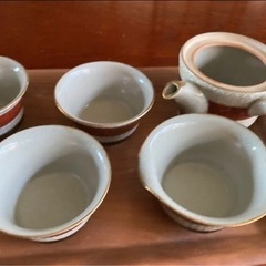 平安清水　茶器セット　昭和レトロの画像