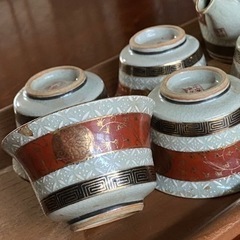 平安清水　茶器セット　昭和レトロの画像