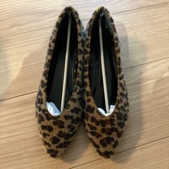 パンプス レオパード LLサイズの画像