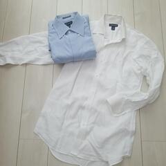 【取引中！】定型文返信しません生地にいたみあり　ランズエンド　シャツ　ワイシャツ　の画像