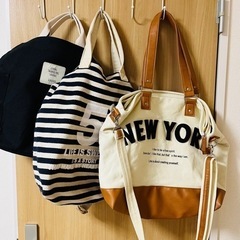 トートバッグ　3点