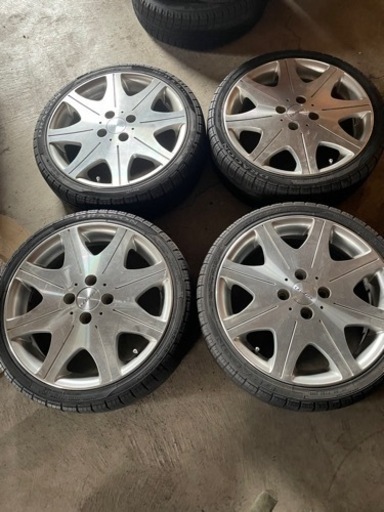 5.5×16 100 4H アルミホイル4本セット