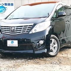 全国自社ローン#MYNEOオートローン　アルファード　ナビ　後席...