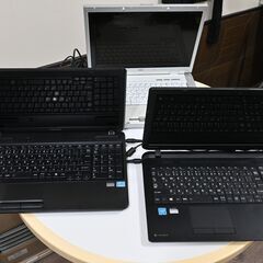 ジャンク　ノートパソコン　3台