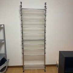 【無料】伸縮自在シューズスタンド