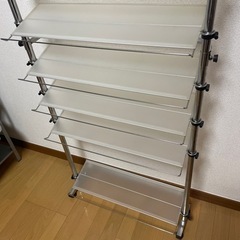 【無料】伸縮自在シューズスタンドの画像