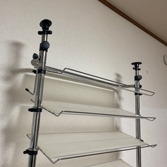 【無料】伸縮自在シューズスタンドの画像