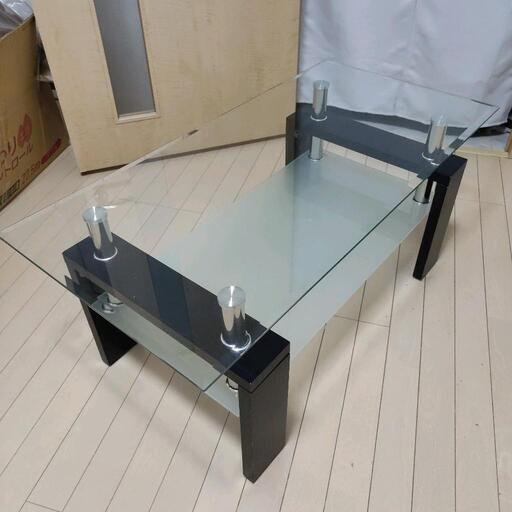 ガラステーブル センターテーブル
