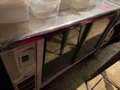 ホシザキ　製氷機　コールドテーブル　ショーケース