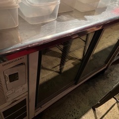 ホシザキ　製氷機　コールドテーブル　ショーケース