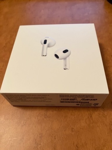 第3世代airpods Lightningケース付き　新品未開封