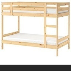 IKEA 2段ベット　白