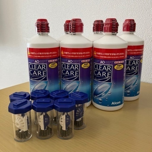 【新品】【未使用】クリアケア エーオーセプトクリアケア 360ml（7本セット）単品×7本 ソフトコンタクトレンズ 洗浄液