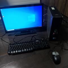 値下げ中　windows10　フルセットデスクトップパソコン　