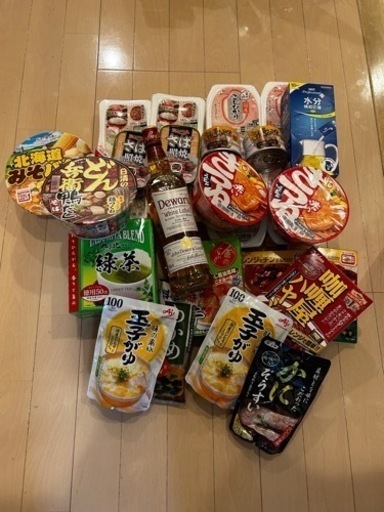食品・水回り・ティッシュ詰め合わせ