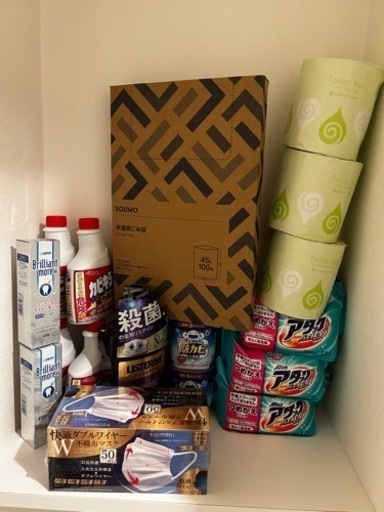食品・水回り・ティッシュ詰め合わせ