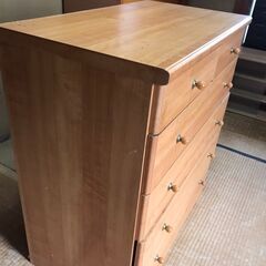 整理タンス4段  【無料】の画像