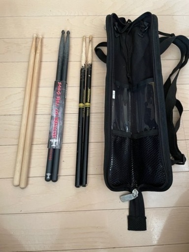 ALESIS 電子ドラム　Nitro mesh kit スティック　スティックケース付