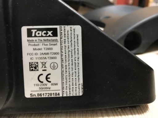 スマートトレーナー　Tacx  T2900 売ります。