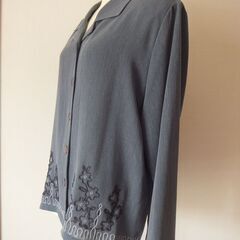〇良品〇【ボンヌグラン】婦人　トップス　♯15　ご年配向け　昭和レトロの画像