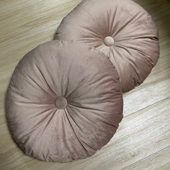 IKEA 座布団　クッション　ピンクの画像
