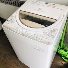 配送可能　東芝 TOSHIBA AW-6G2(W) [全自動洗濯...