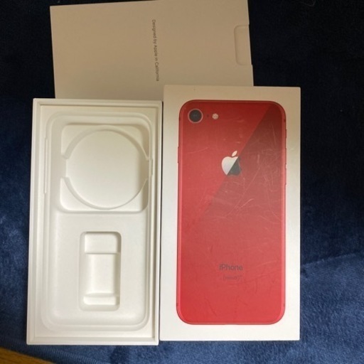値下げ❗️iPhone8 レッド　SIMロック解除済み