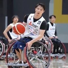 車いすバスケ　写真.動画撮影の画像