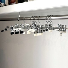 【美品】クリップハンガー 10個セット