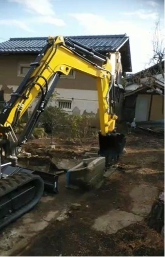 伐採　抜根　解体　相見積歓迎