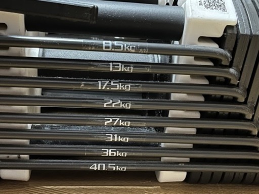 可変式ダンベル 40kg×2